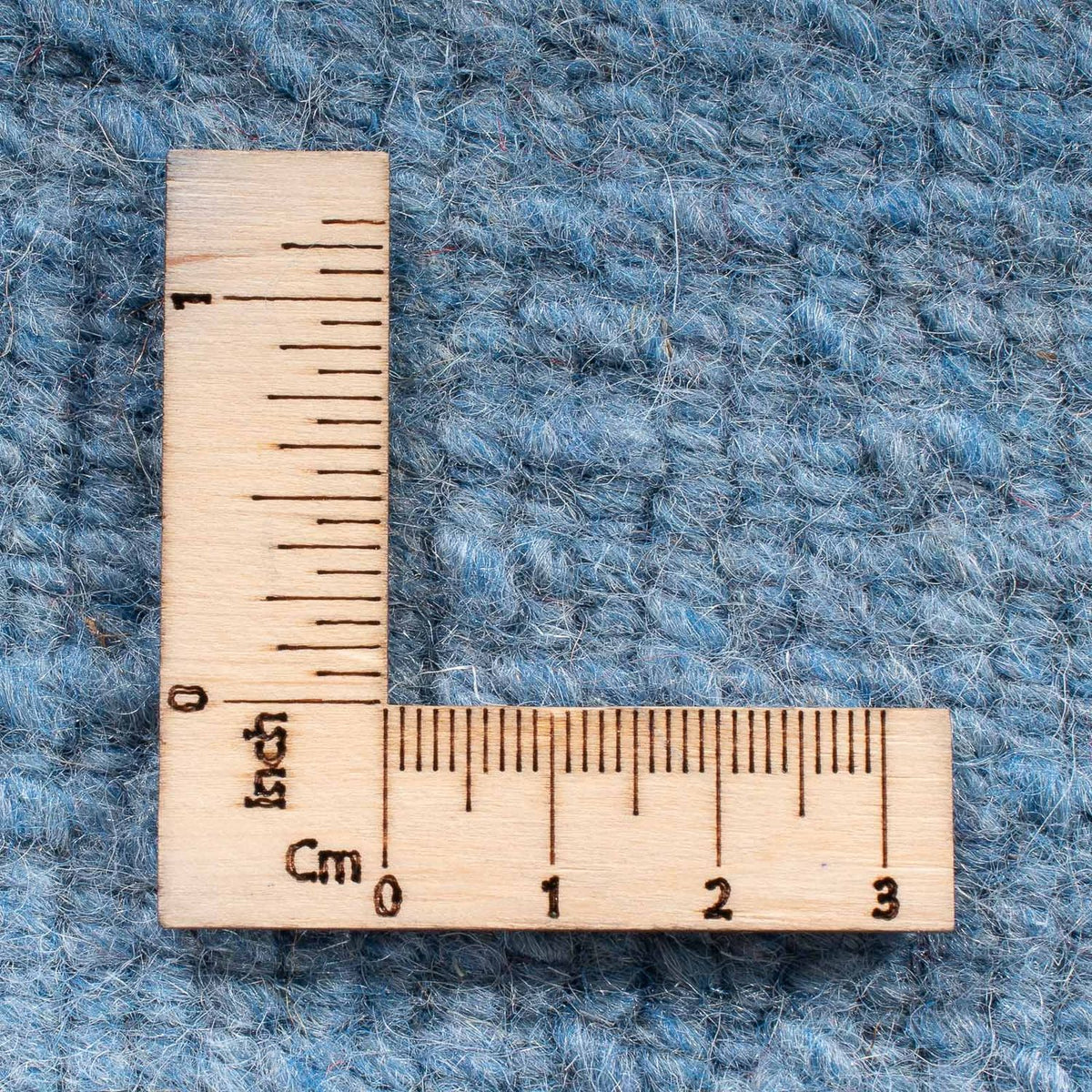 Nepal Teppich - 160 x 90 cm - blau