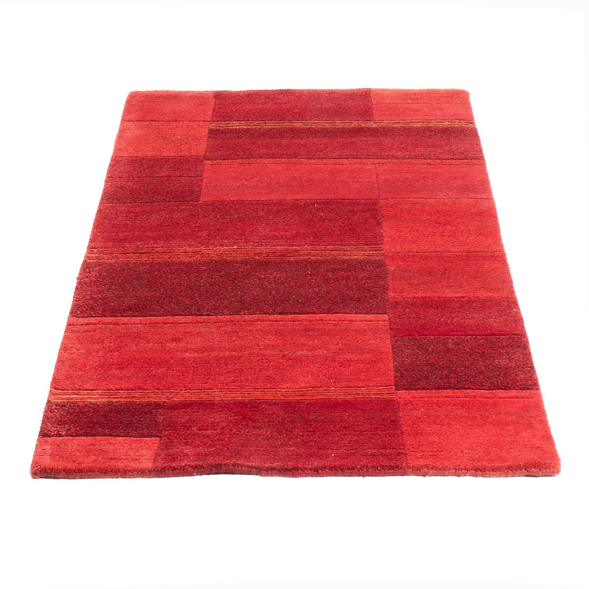 Nepal Teppich - 140 x 73 cm - rot