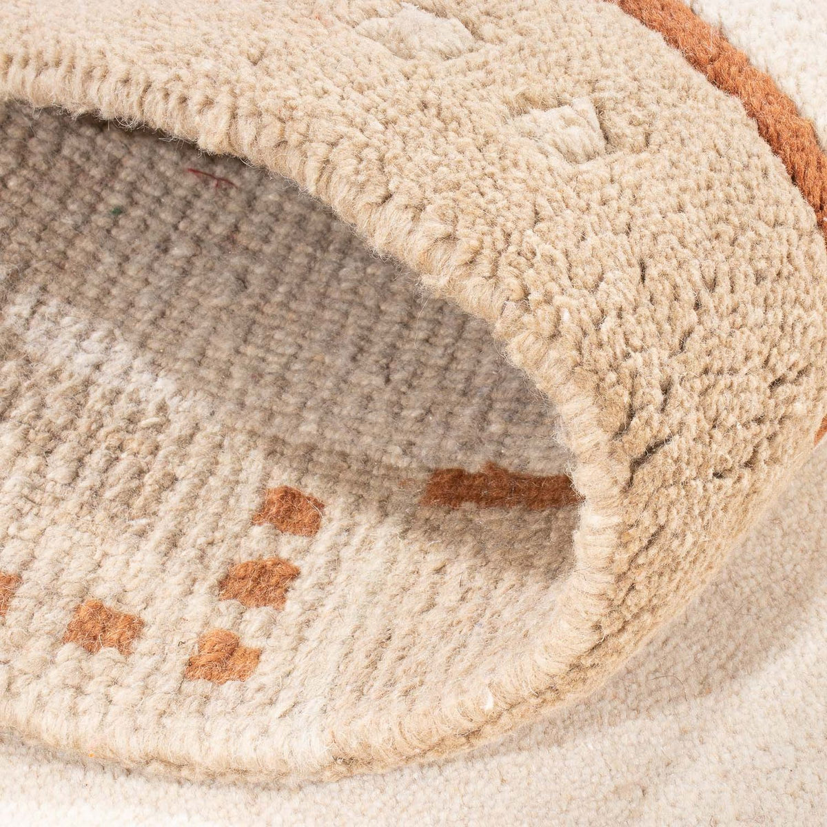 Nepal Teppich - 150 x 80 cm - natur