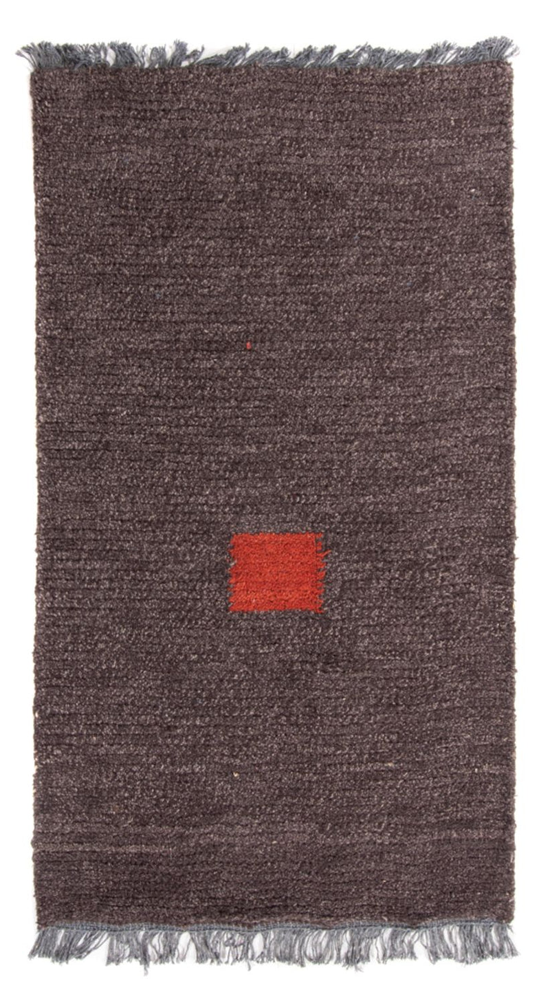 Nepal Teppich - 140 x 70 cm - grau