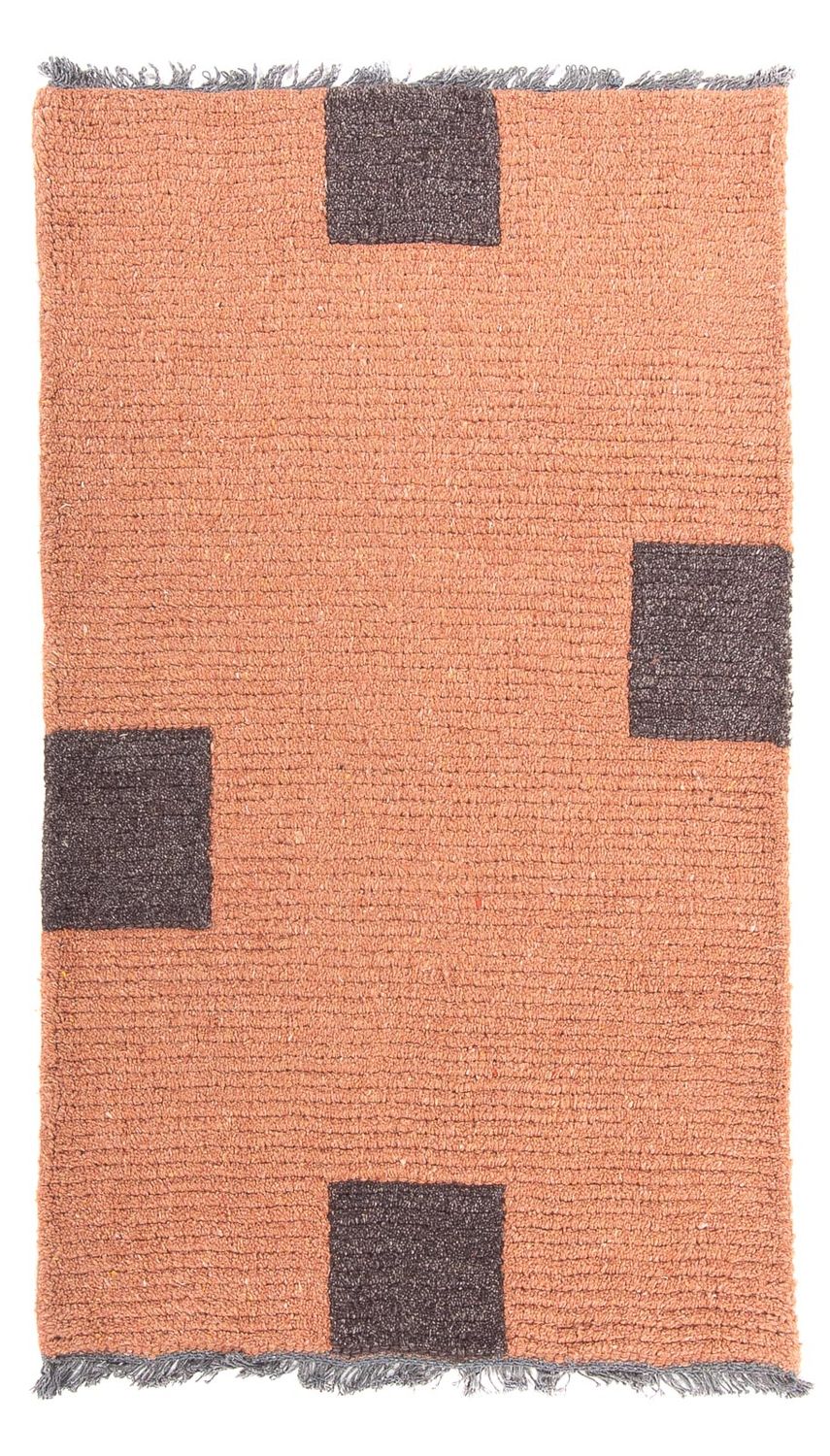 Nepal Teppich - 140 x 70 cm - lachs