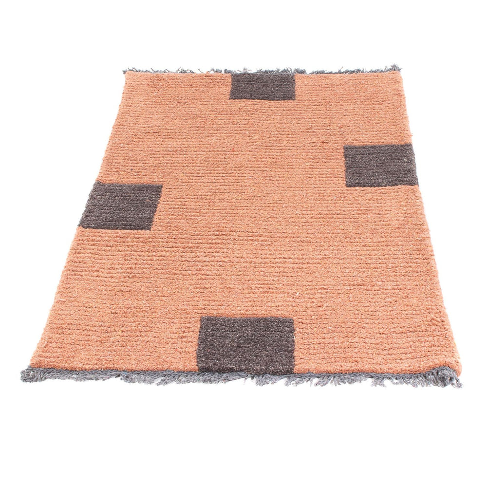 Nepal Teppich - 140 x 70 cm - lachs