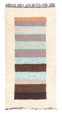 Nepal Teppich - 140 x 70 cm - mehrfarbig