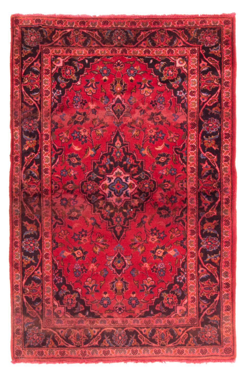 Perserteppich - Keshan - 155 x 100 cm - rot