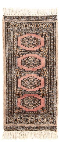Tapis Pakistani - 62 x 30 cm - saumon