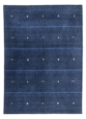 Gabbeh Teppich - Loribaft Softy - 240 x 174 cm - dunkelblau