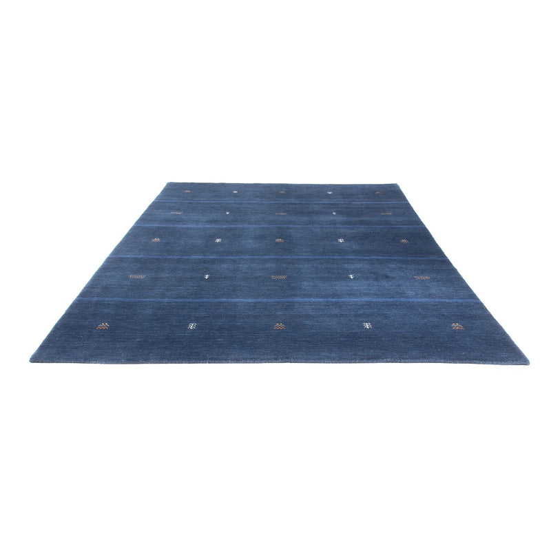 Gabbeh Teppich - Loribaft Softy - 240 x 174 cm - dunkelblau