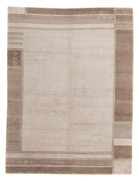 Tapis Népalais - 233 x 171 cm - naturel