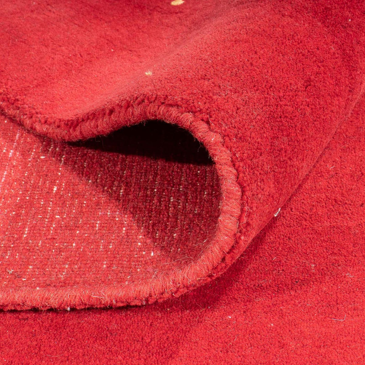 Gabbeh Teppich - Loribaft Softy - 241 x 176 cm - rot