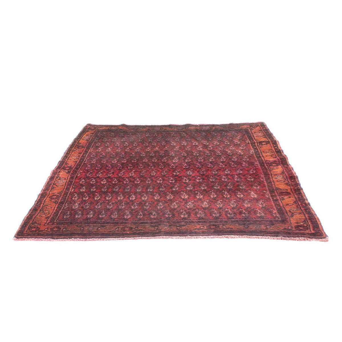 Tapis persan - Nomadic - 150 x 140 cm - rouge
