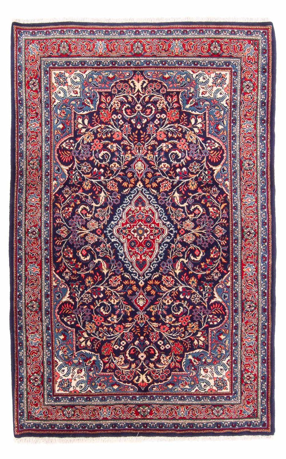 Perserteppich - Classic - 211 x 137 cm - dunkelblau