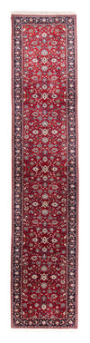 Tapis chinois 78x425cm - Tapis oriental - Tapis de couloir / Rouge / 78 x 425 cm Tapis de couloir