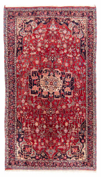 Tapis persan - Bidjar - 260 x 149 cm - rouge