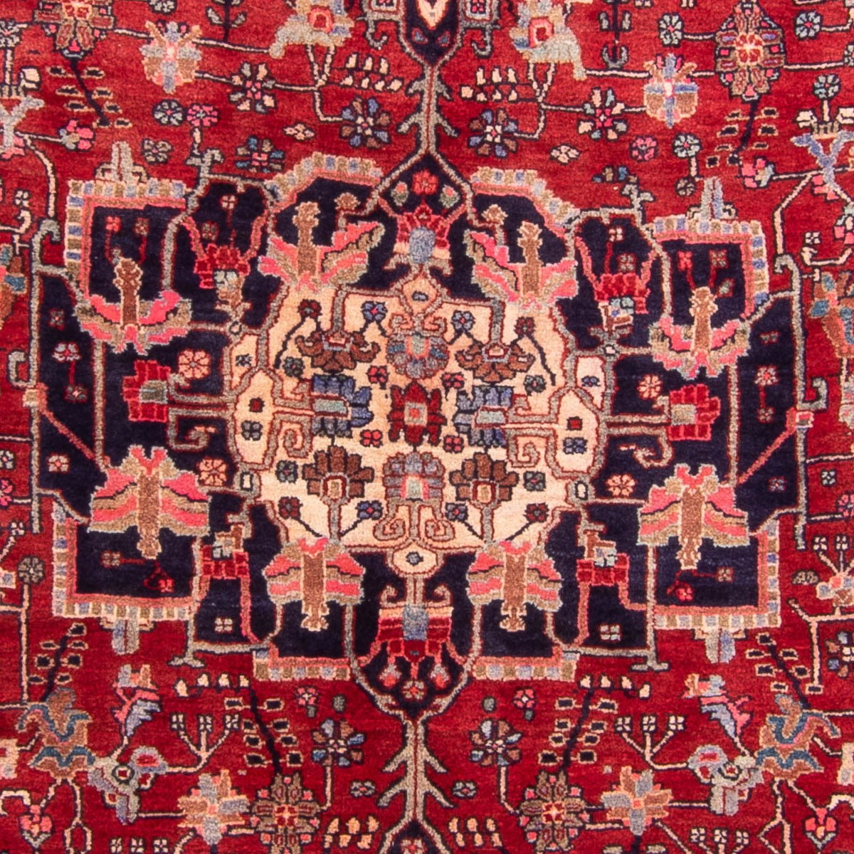 Perserteppich - Bidjar - 260 x 149 cm - rot