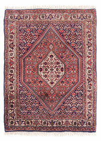 Tapis persan - Bidjar - 105 x 75 cm - rouge