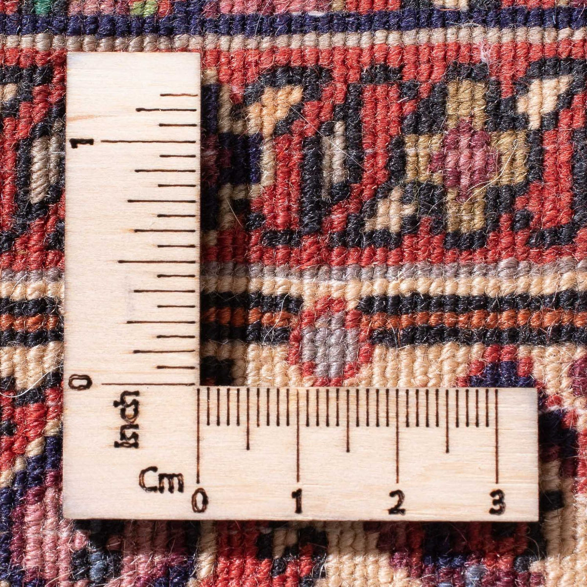 Perserteppich - Bidjar - 105 x 75 cm - rot