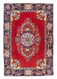 Tappeto Persero - Tabriz - 98 x 65 cm - rosso