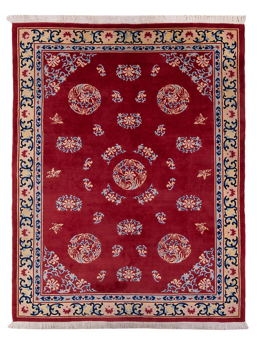 China Teppich - 347 x 250 cm - rot