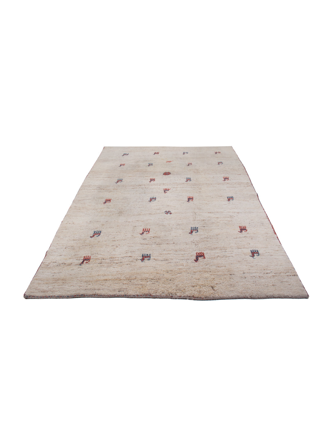 Gabbeh Teppich - Perser - 290 x 212 cm - hellbeige