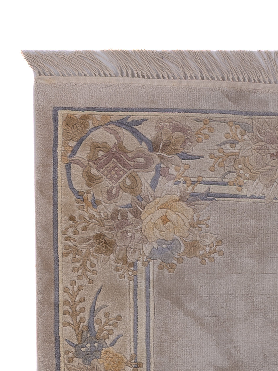 Seidenteppich - China Seide - 140 x 70 cm - hellbeige