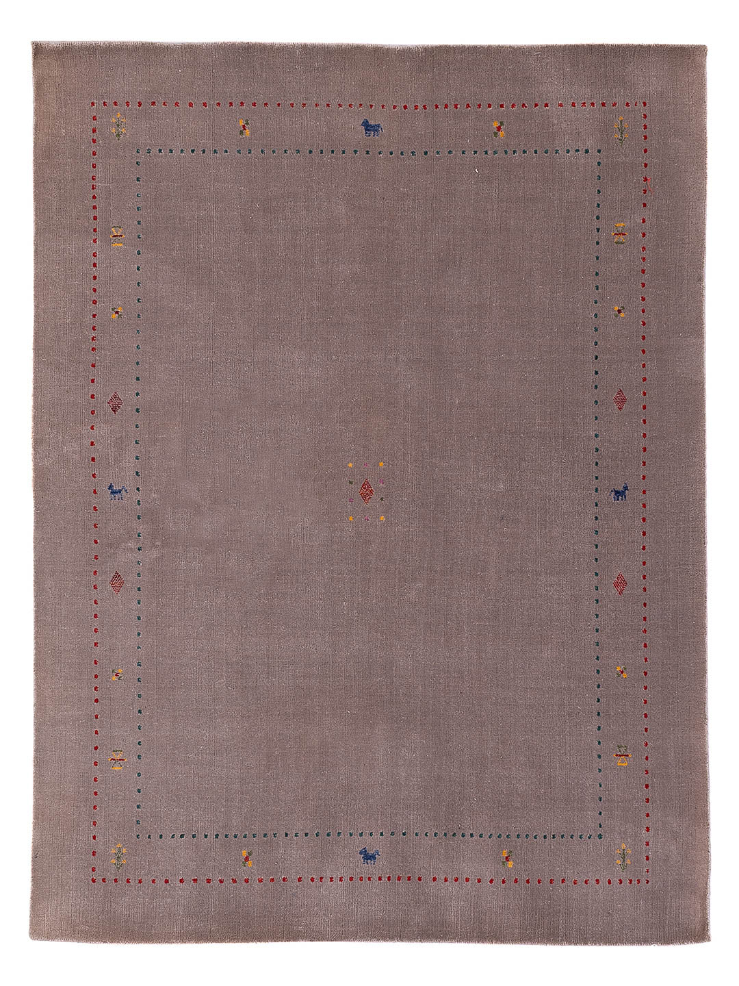 Tappeto Gabbeh - Loribaft Softy - 240 x 170 cm - caramello