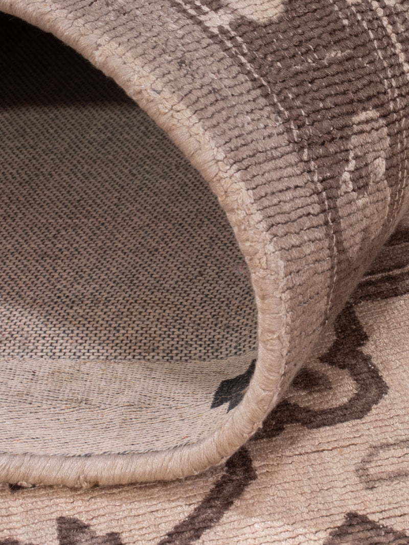 Viskose Teppich - 300 x 230 cm - grau