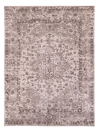 Viskose Teppich - 300 x 230 cm - grau