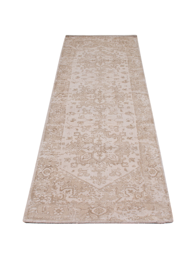 Tappeto corsia Tappeto in viscosa - 240 x 80 cm - caramello