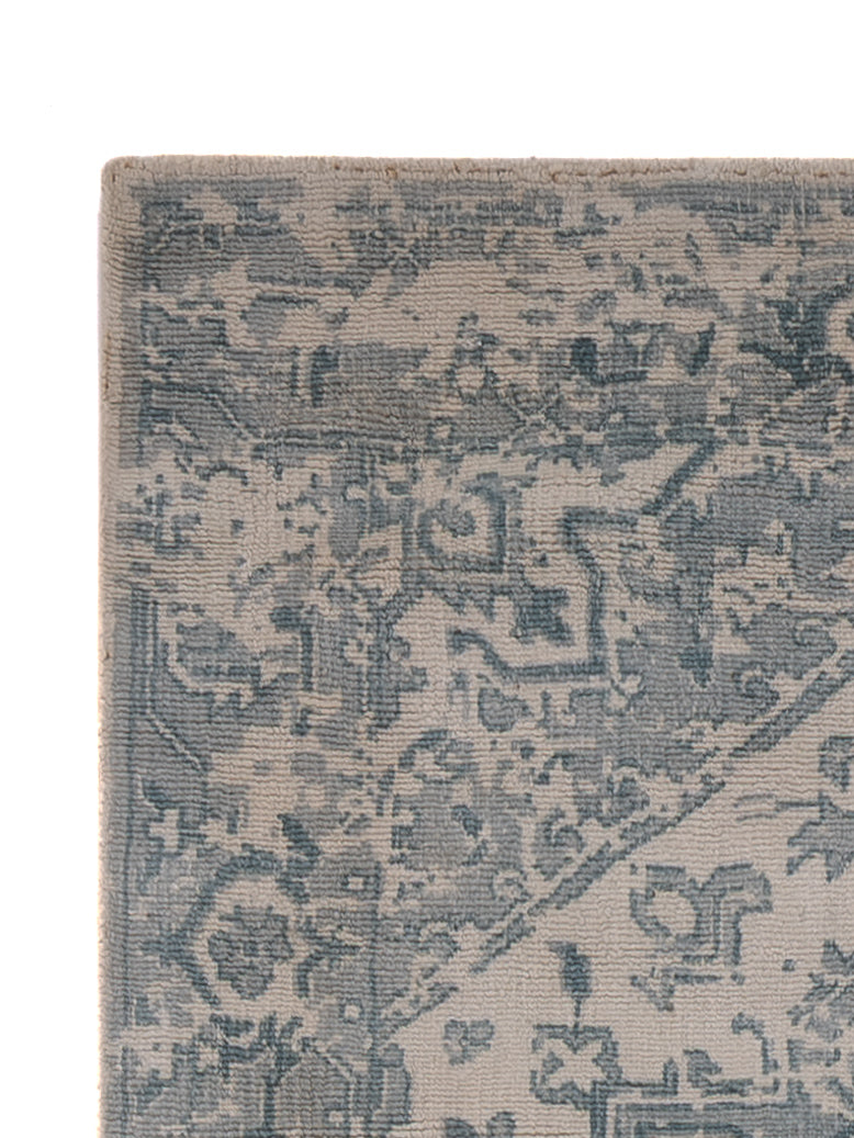 Läufer Viskose - 240 x 80 cm - türkis