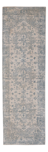 Läufer Viskose - 240 x 80 cm - türkis