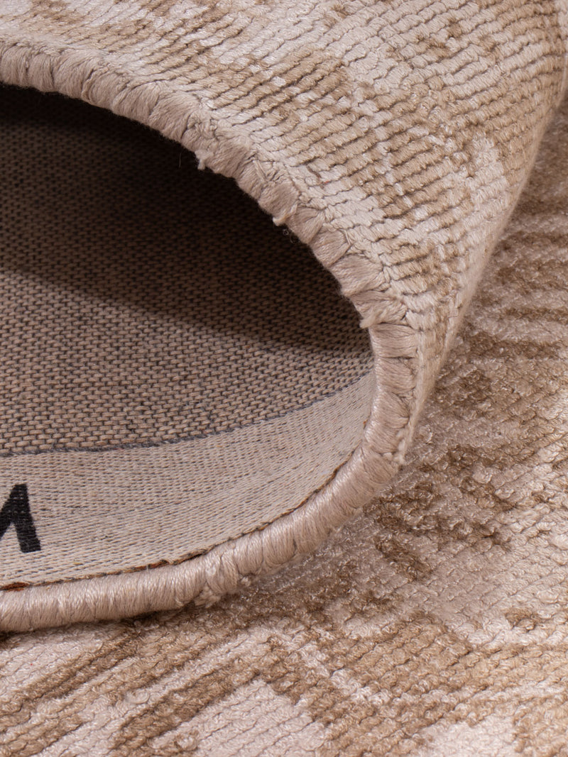 Tappeto corsia Tappeto in viscosa - 240 x 80 cm - caramello