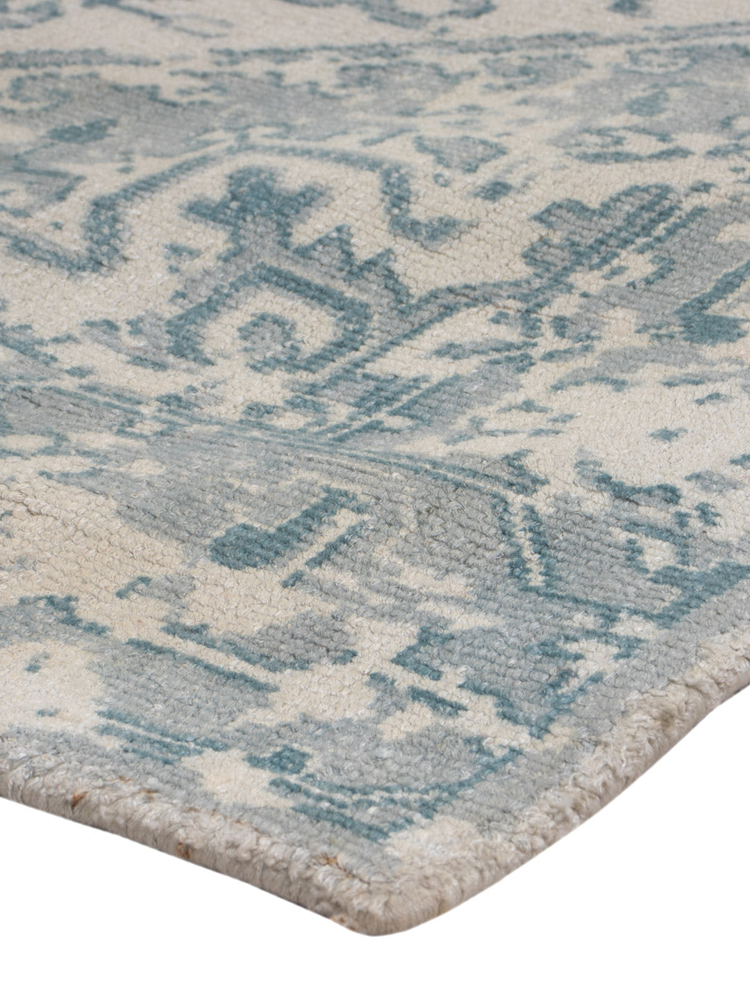 Läufer Viskose - 240 x 80 cm - türkis