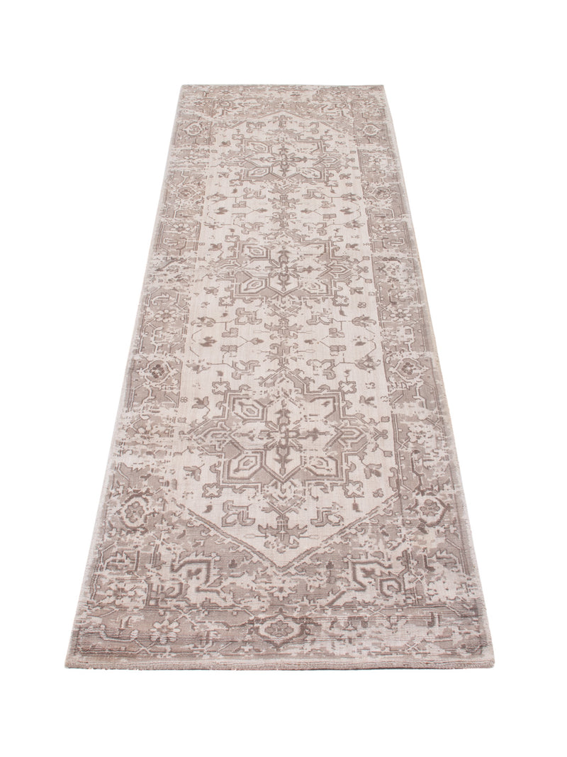 Tapis de couloir Tapis en viscose - 240 x 80 cm - caramel