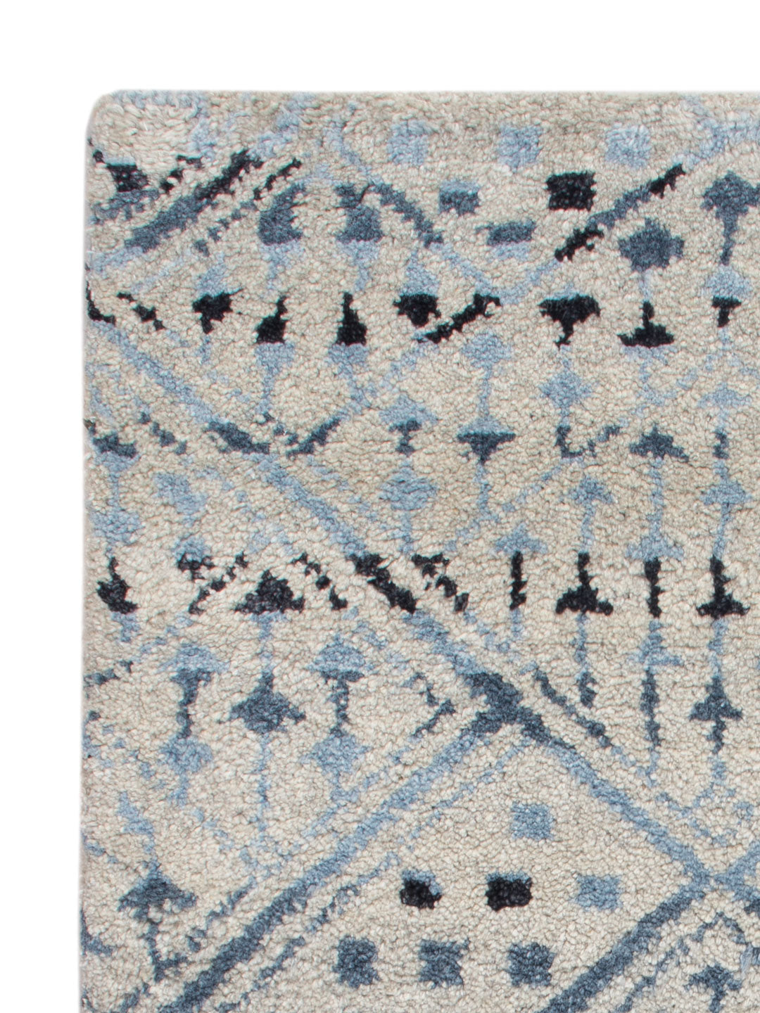 Gabbeh Teppich - Indus - 90 x 60 cm - hellblau