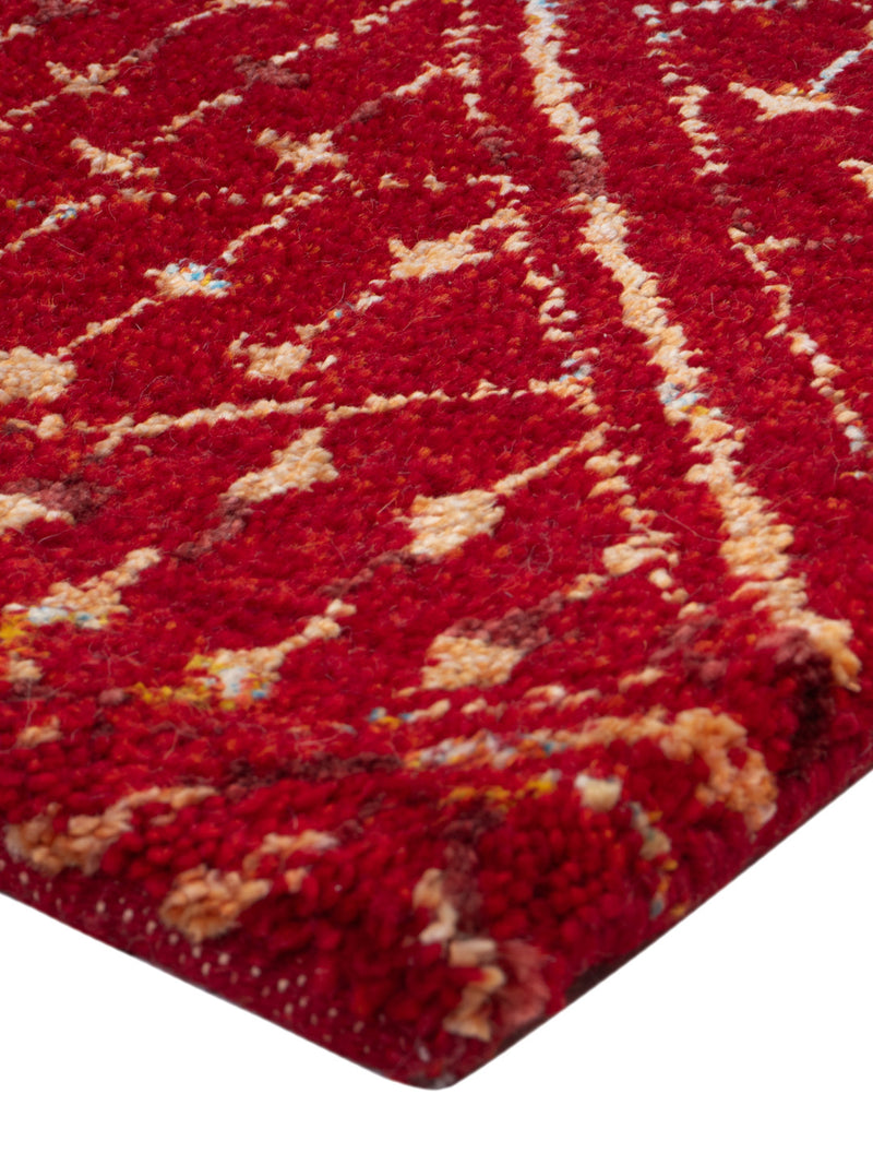 Gabbeh Teppich - Indus - 90 x 60 cm - rot