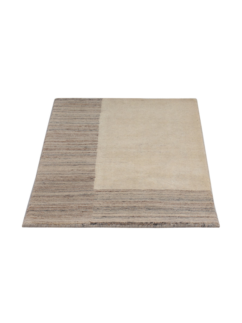 Gabbeh Teppich - Loribaft Softy - 90 x 60 cm - beige
