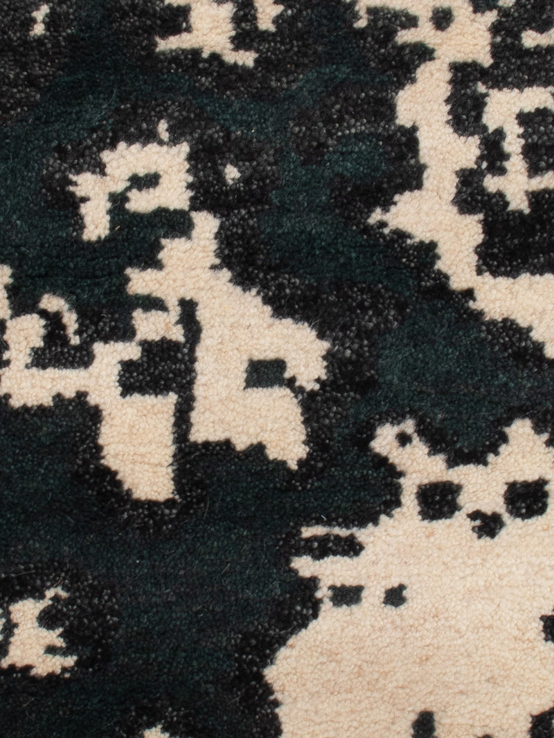 Gabbeh Teppich - Indus - 90 x 60 cm - dunkelgrün