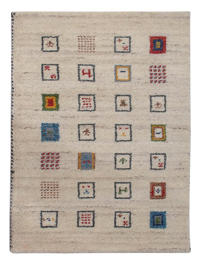 Gabbeh Teppich Indus 60x90cm - Wollteppich