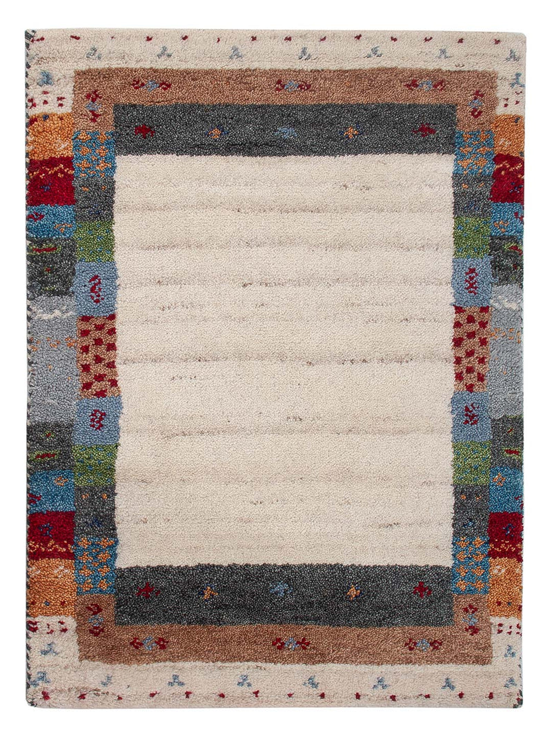 Tappeto Gabbeh - Indus - 90 x 60 cm - caramello