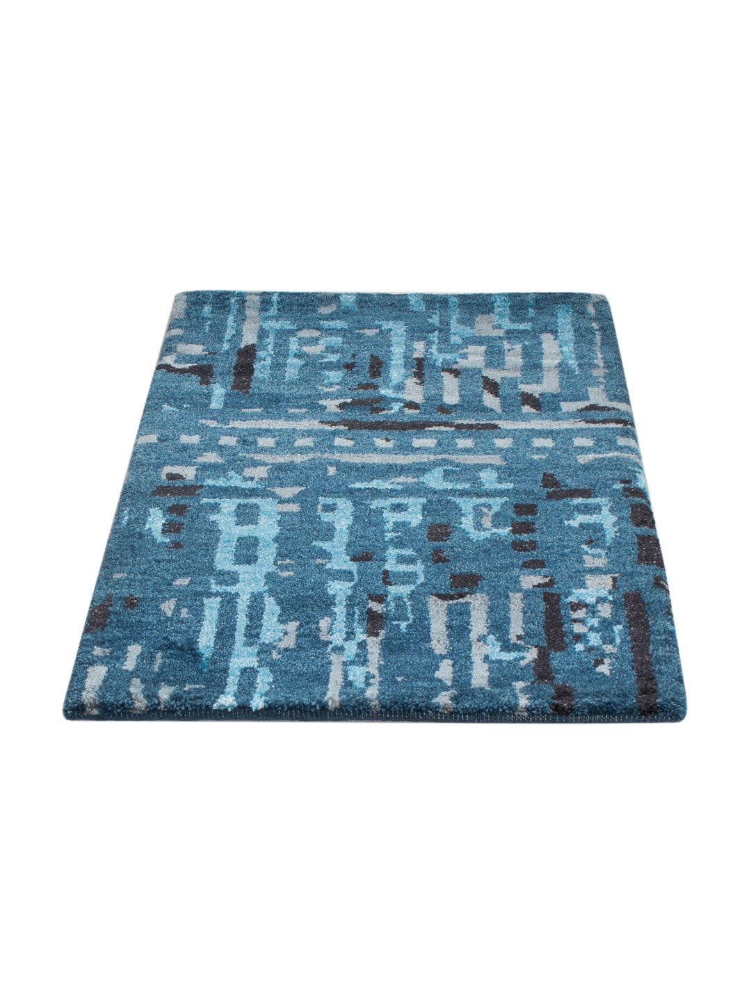 Gabbeh Teppich - Indus - 90 x 60 cm - blau