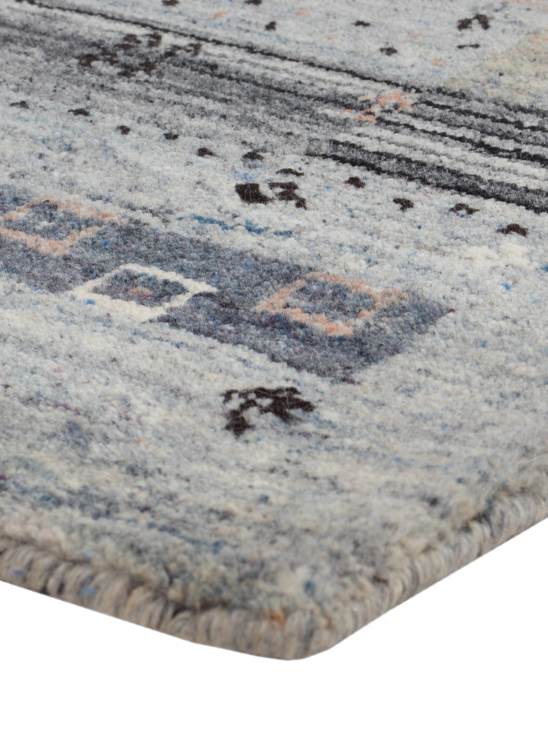 Tapis Gabbeh - Loribaft Softy - 90 x 60 cm - caramel