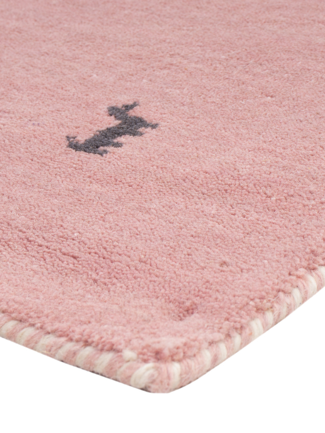 Gabbeh Teppich - Loribaft Softy - 90 x 60 cm - rosa