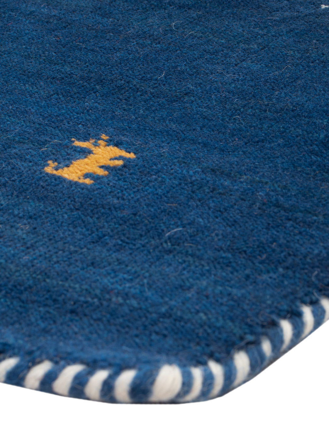 Gabbeh Teppich - Loribaft Softy - 90 x 60 cm - blau