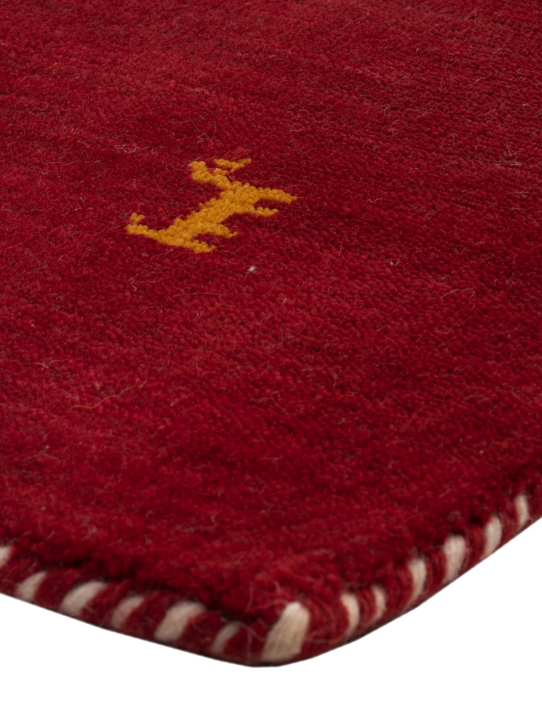 Gabbeh Teppich - Loribaft Softy - 90 x 60 cm - rot