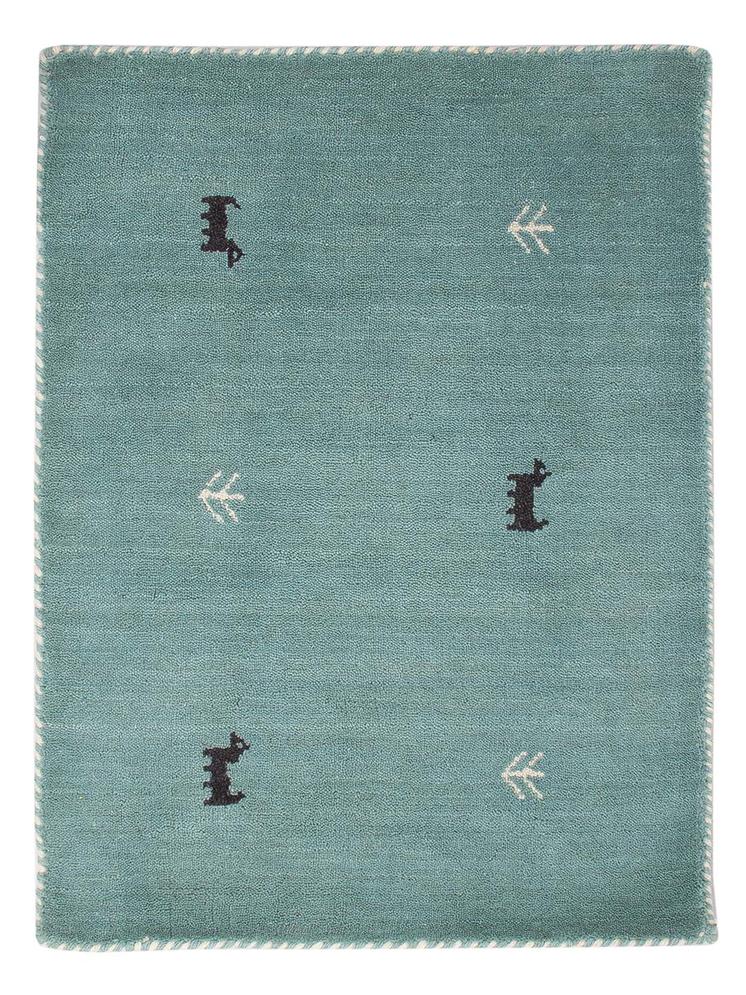 Tapis Gabbeh - Softy - 90 x 60 cm - caramel