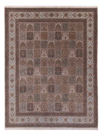 Orientteppich - Ghom - Indus - 396 x 306 cm - dunkelbeige