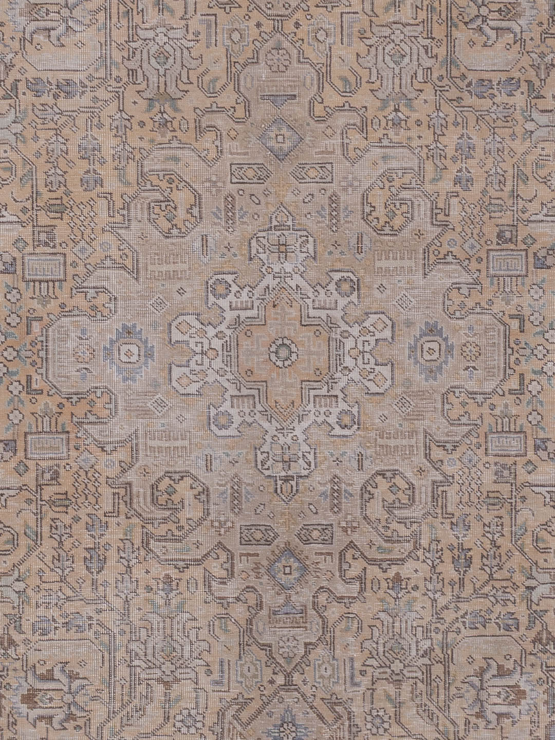 Vintage Teppich - 305 x 199 cm - taupe