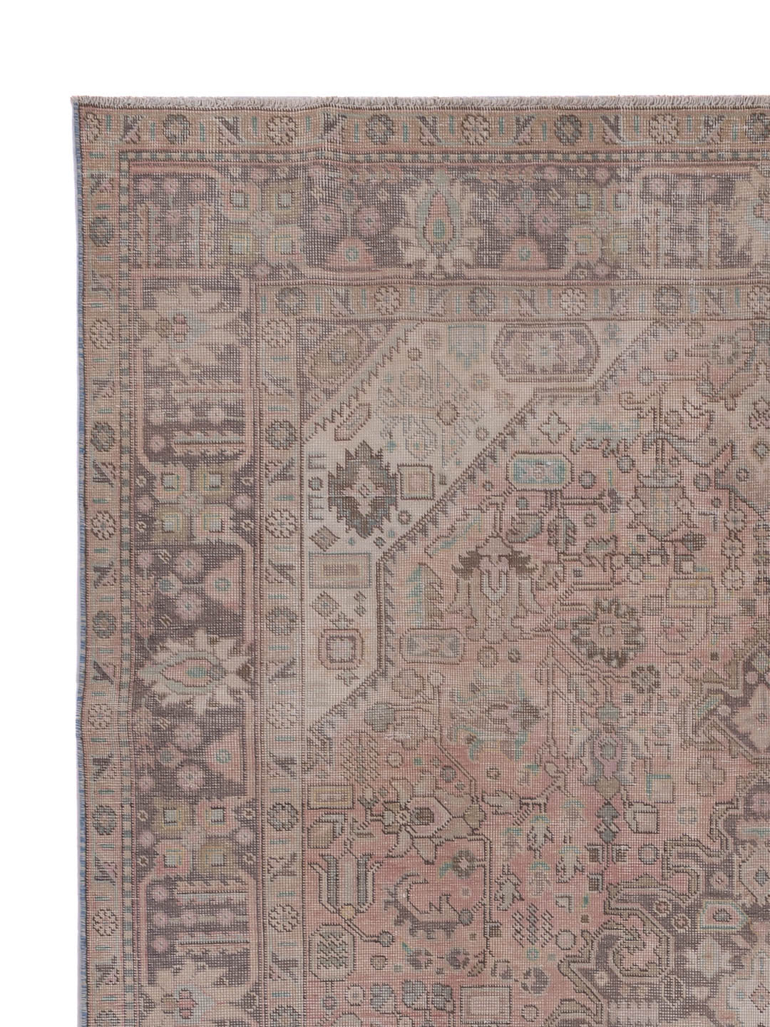 Tapis vintage - 278 x 194 cm - caramel