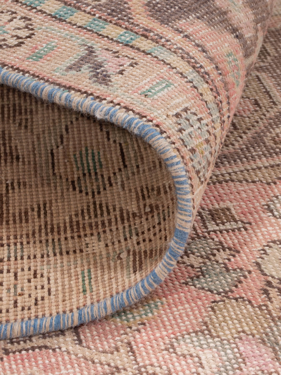 Tapis vintage - 278 x 194 cm - caramel