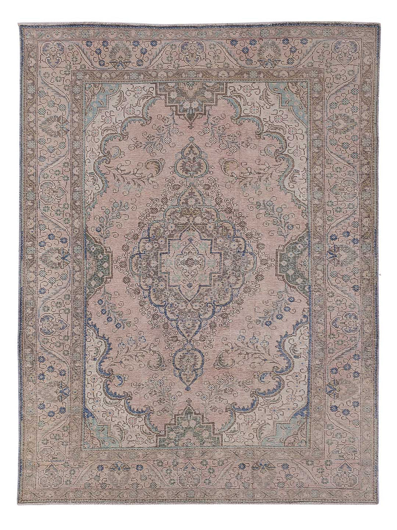 Vintage Teppich - 289 x 187 cm - taupe